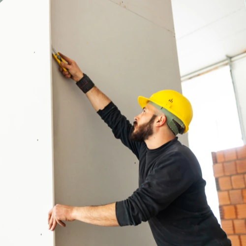 Slat Wall Panel Installation
